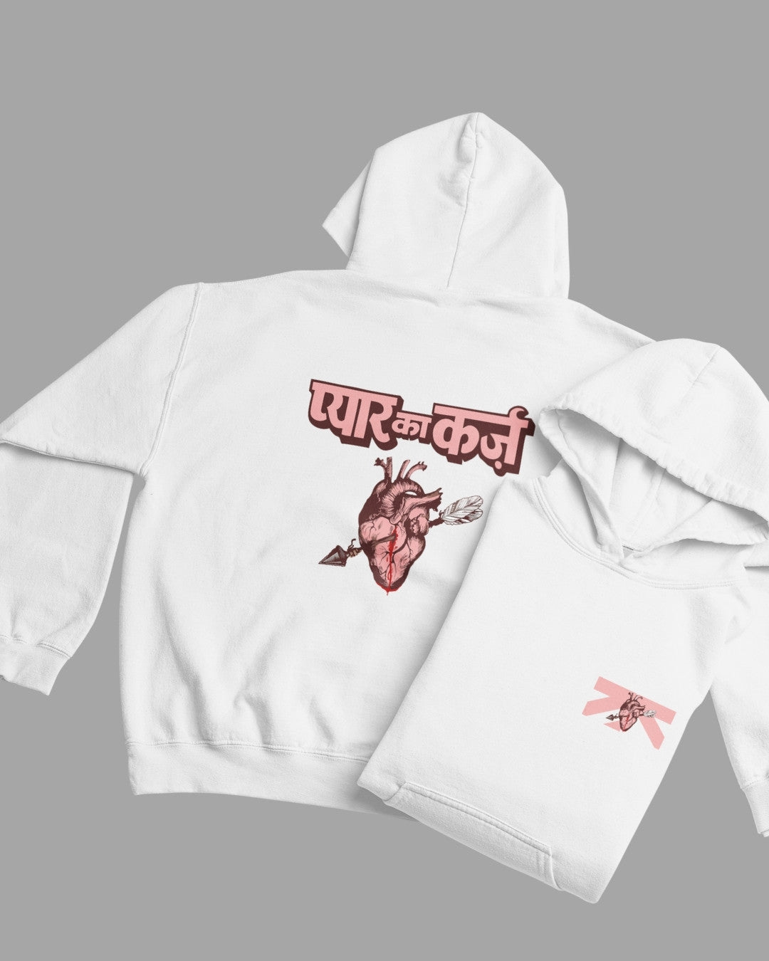 Pyar Ka Karz Unisex Oversized Hoodie - -