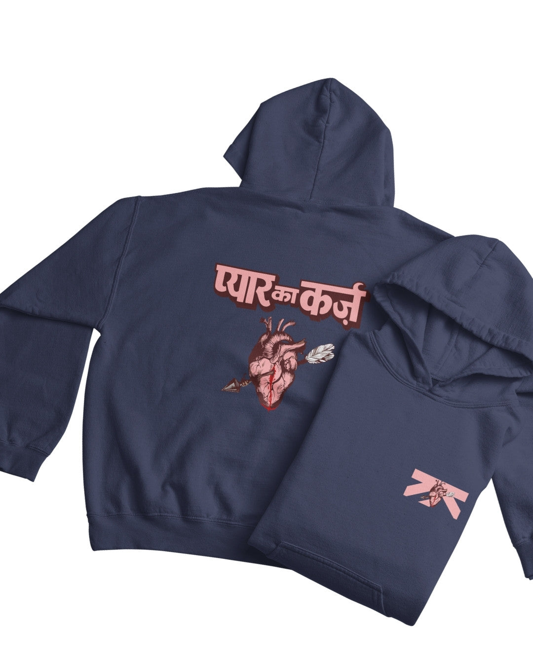 Pyar Ka Karz Unisex Oversized Hoodie - -