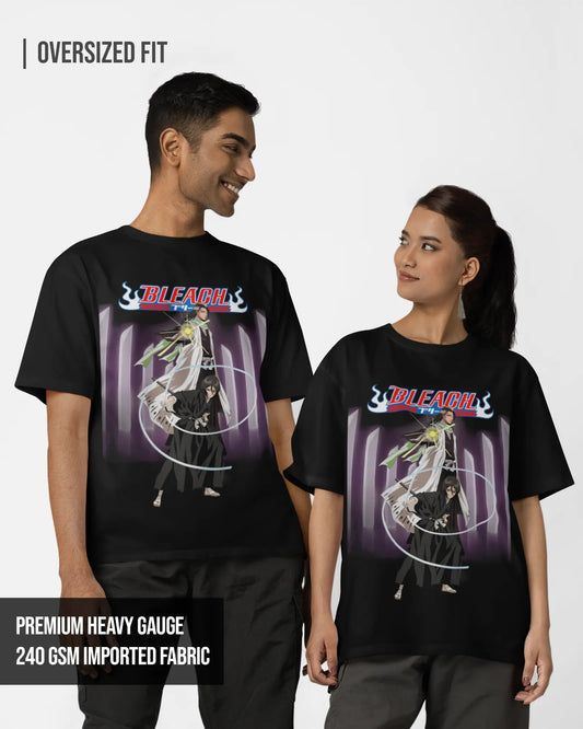 Byakuya X Rukia | Bleach Unisex Oversized T-Shirt