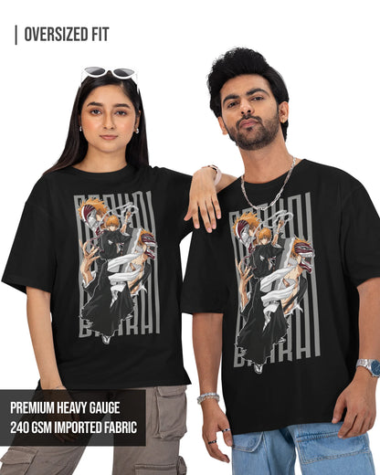 Ichigo Bankai | Bleach | Men's Oversized Tshirt