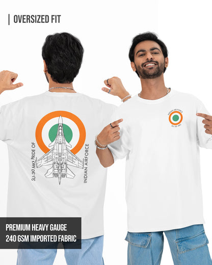 IAF-SU30 MKI Men's Oversized Tshirt
