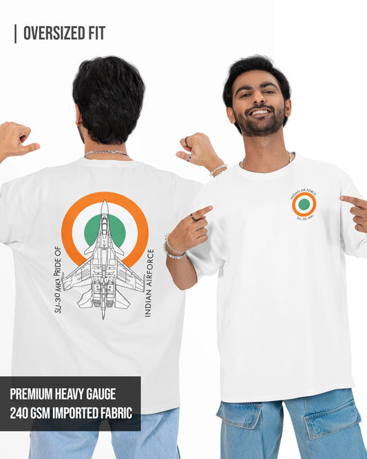 IAF-SU30 MKI Men's Oversized Tshirt