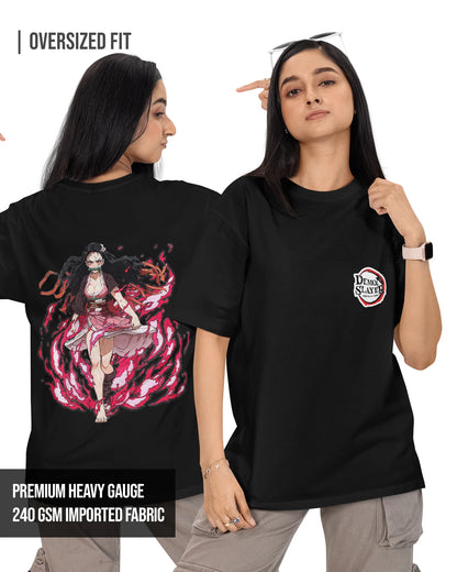 Nezuko | Demon Slayer  Women's Oversized T-shirt