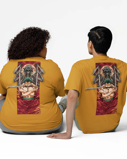 Zoro : King Of Hell | One Piece | Unisex Oversized Tshirt
