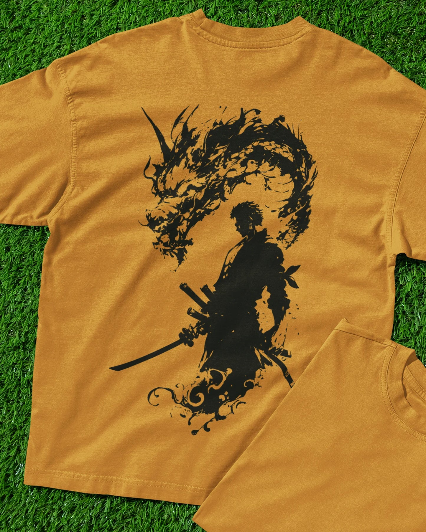 Zoro and Dragon |  One Piece | Unisex Oversized Tshirt