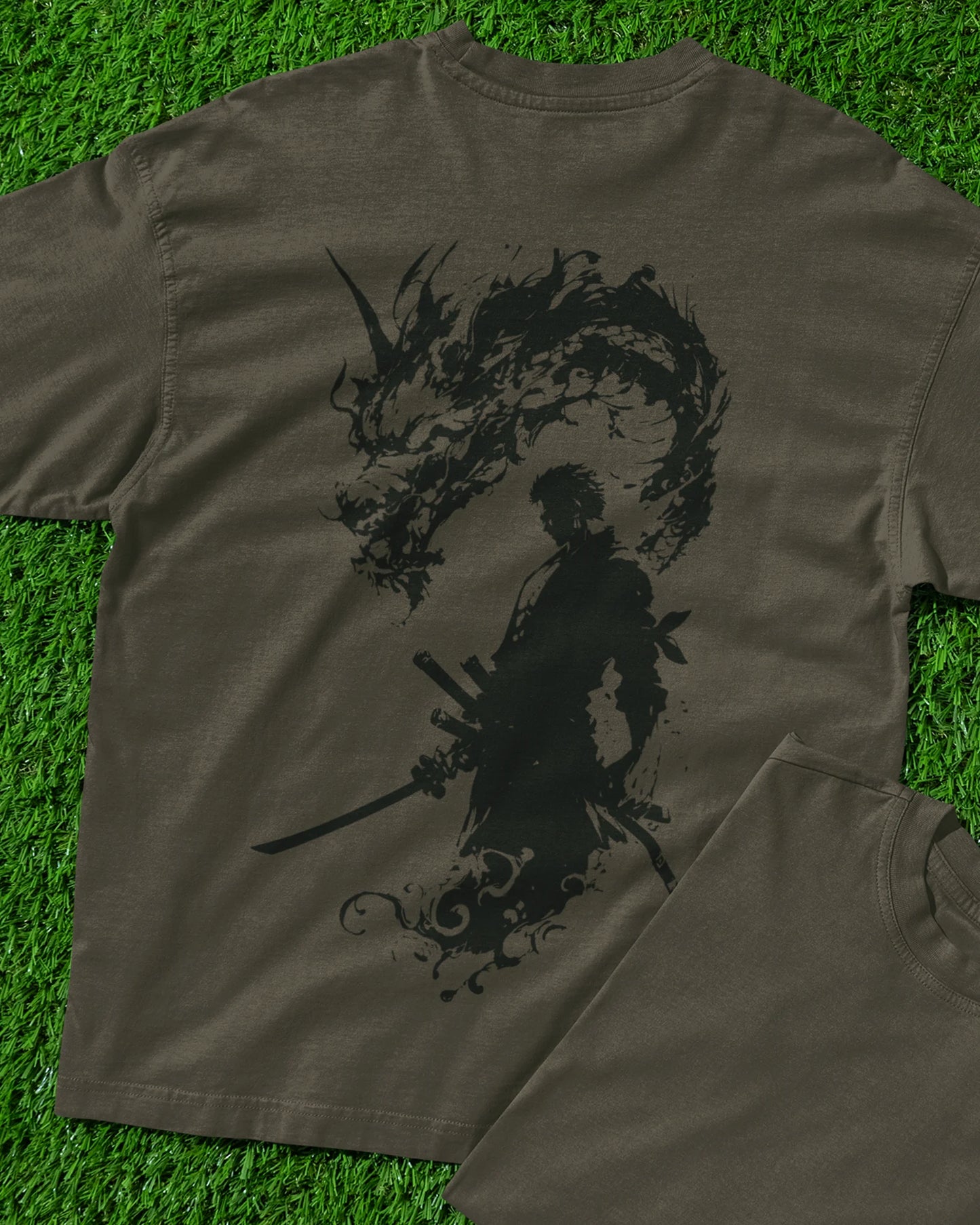 Zoro and Dragon |  One Piece | Unisex Oversized Tshirt