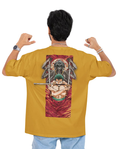 Zoro : King Of Hell | One Piece | Unisex Oversized Tshirt