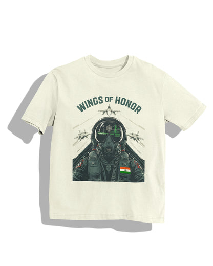 Wings of Honor Unisex Oversized T-Shirt