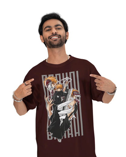 Ichigo Bankai | Bleach | Men's Oversized Tshirt