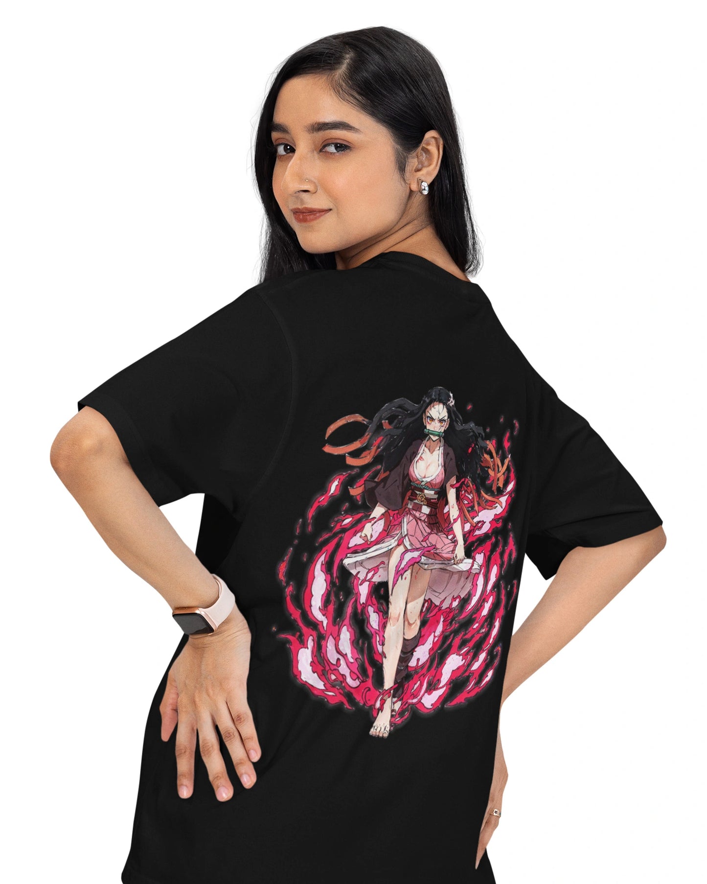 Nezuko | Demon Slayer  Women's Oversized T-shirt