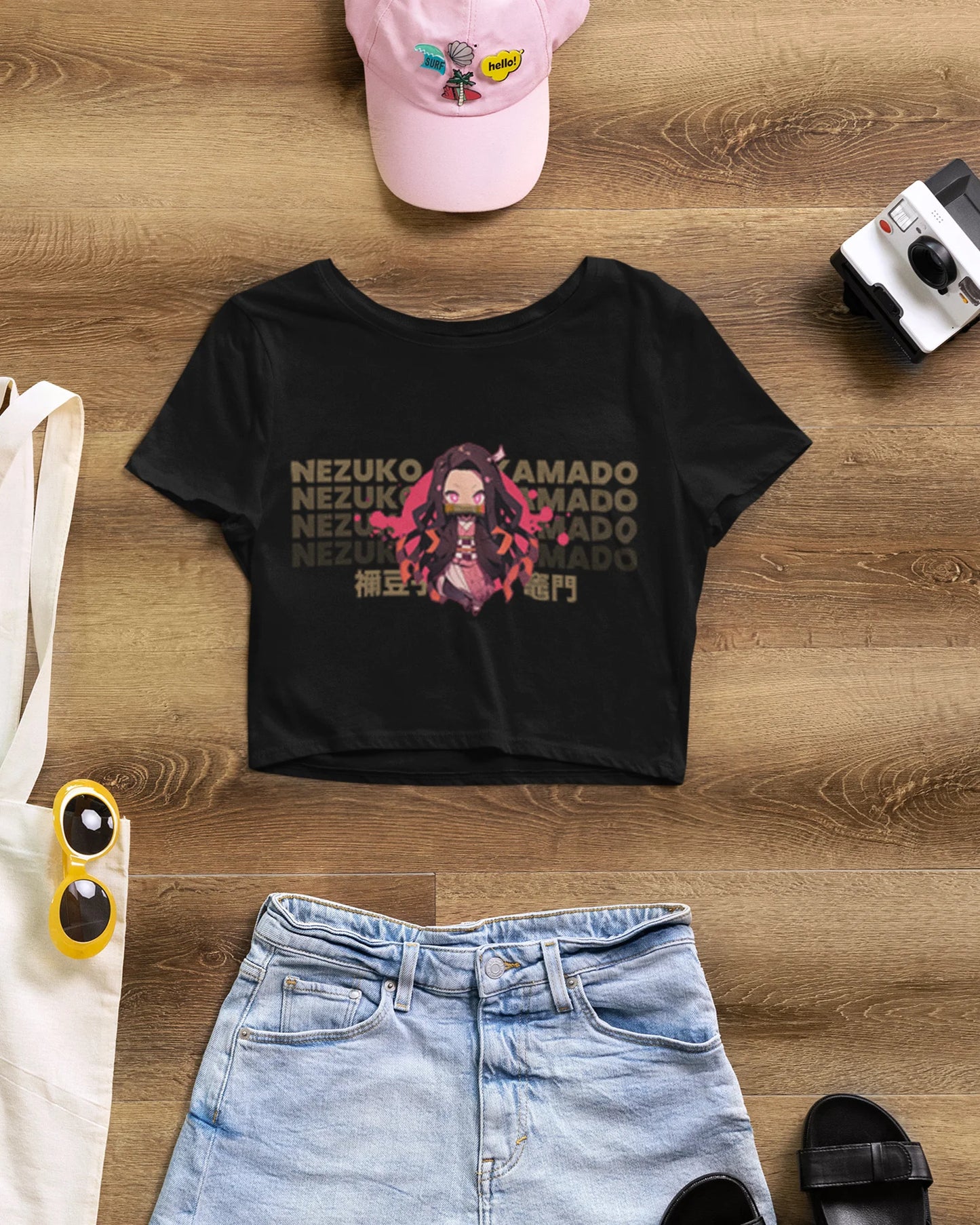 Nezuko | Demon Slayer Crop Top