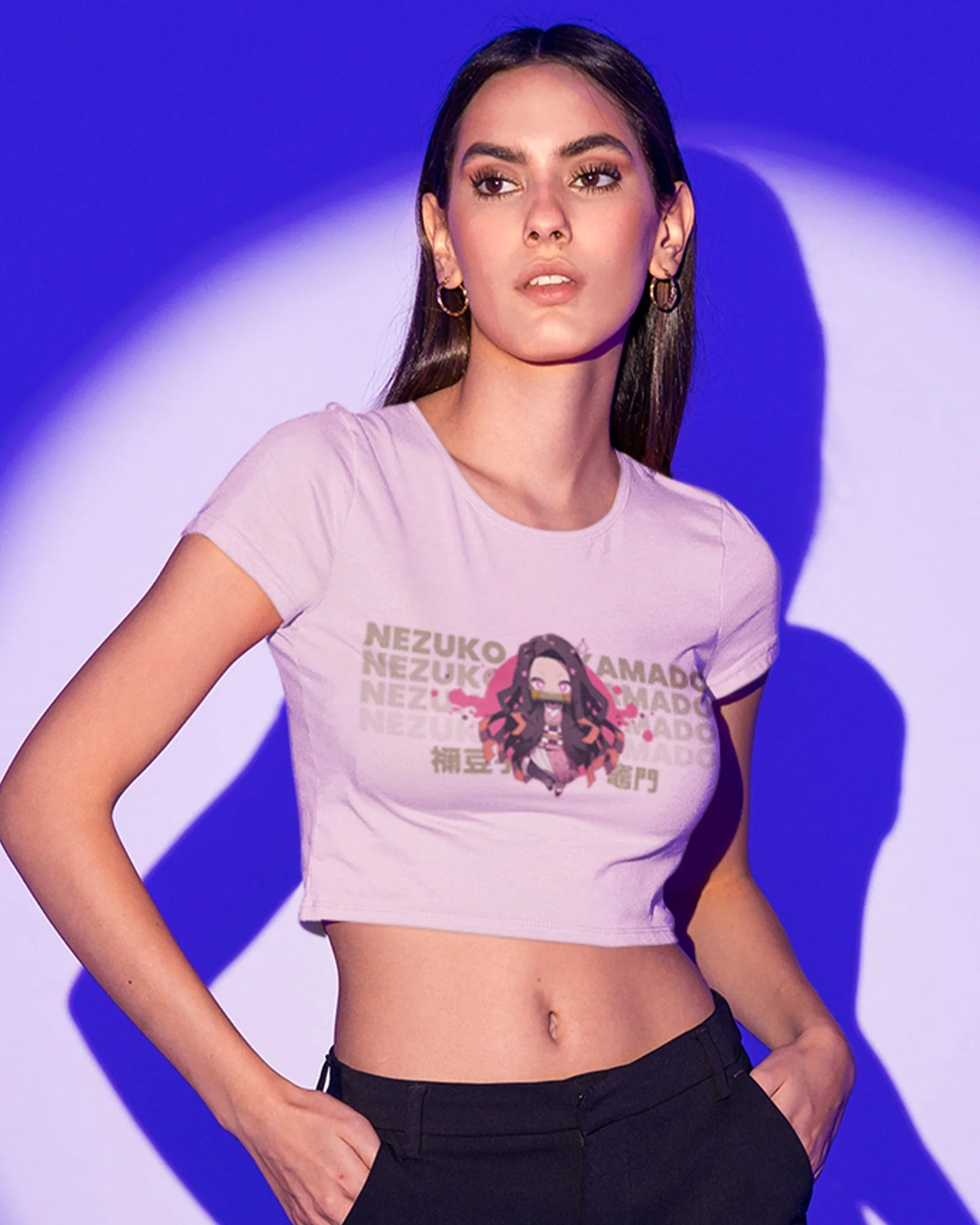Nezuko | Demon Slayer Crop Top