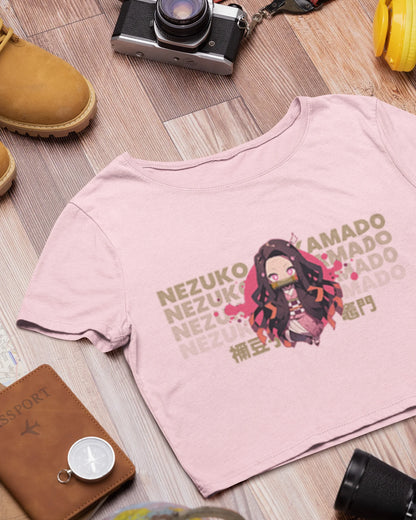 Nezuko | Demon Slayer Crop Top