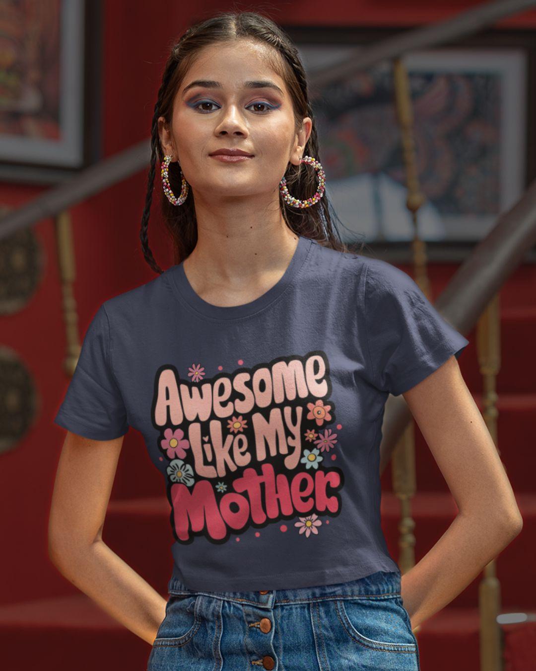 Awesome Mother Women's Crop Top
