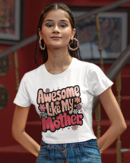 Awesome Mother Women's Crop Top