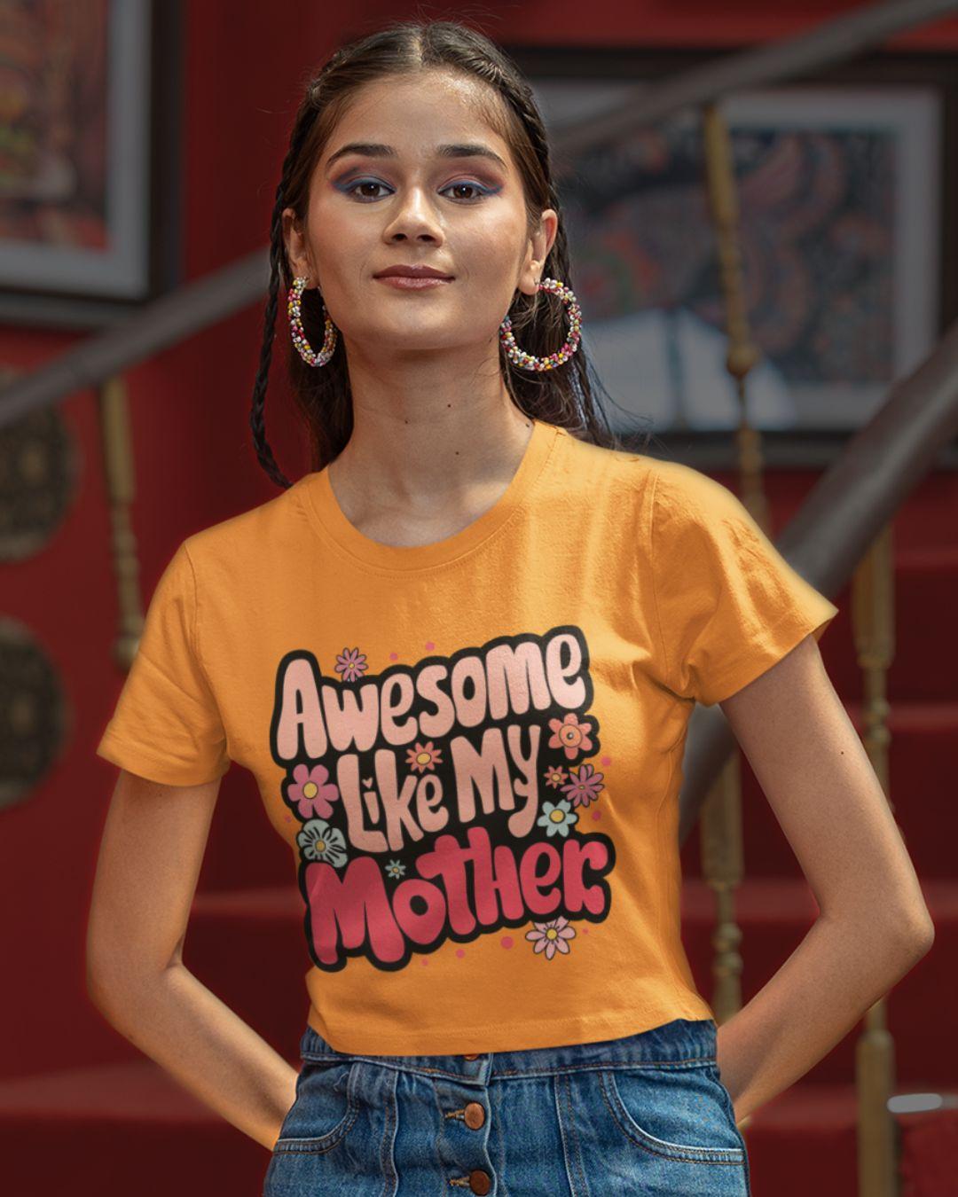 Awesome Mother Women's Crop Top