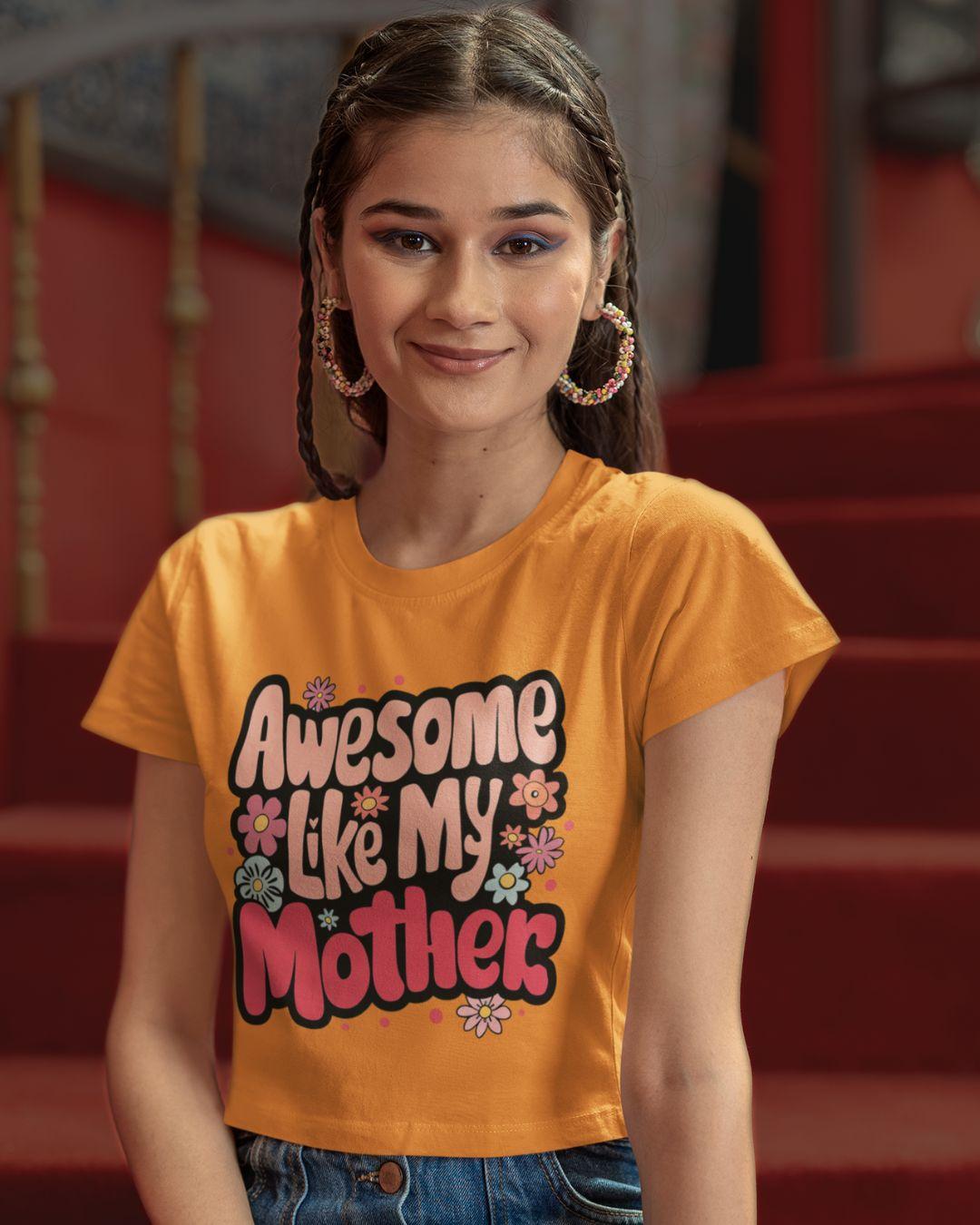 Awesome Mother Women's Crop Top