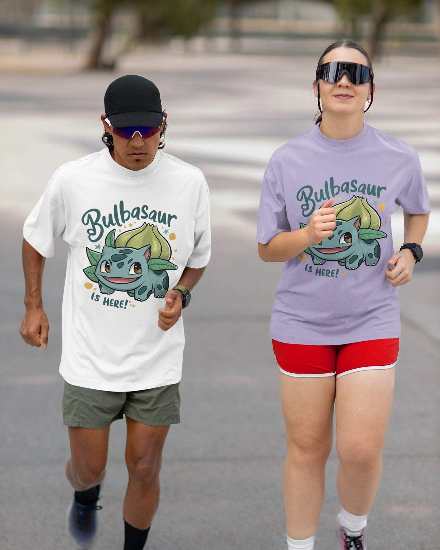 Bulbasaur Pokémon Oversized Unisex Tshirt - zenrobe -   