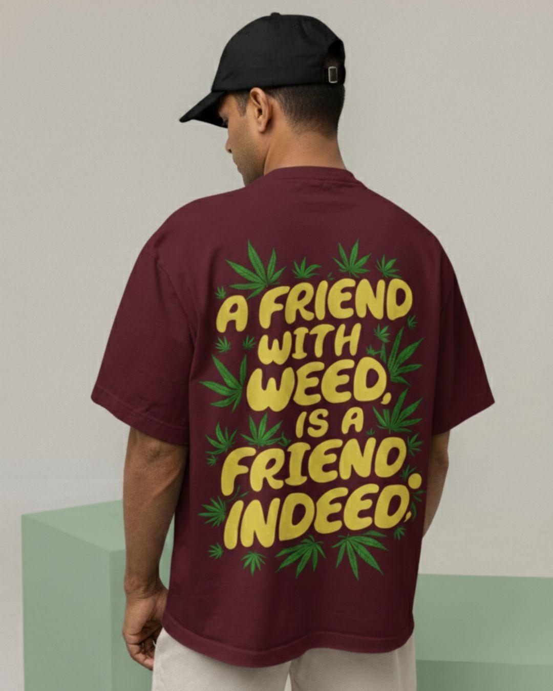 Cannabis Unisex Oversized Tshirt - -