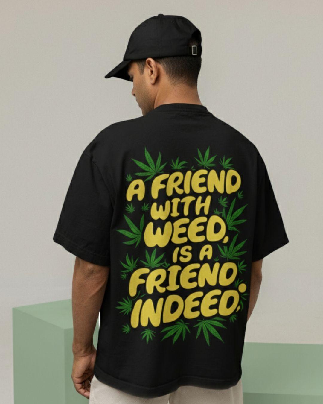 Cannabis Unisex Oversized Tshirt - -