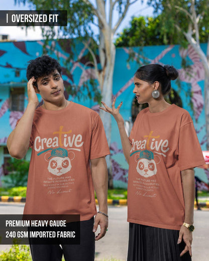 Creative Unisex Oversized T-Shirt