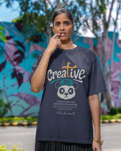 Creative Unisex Oversized T-Shirt