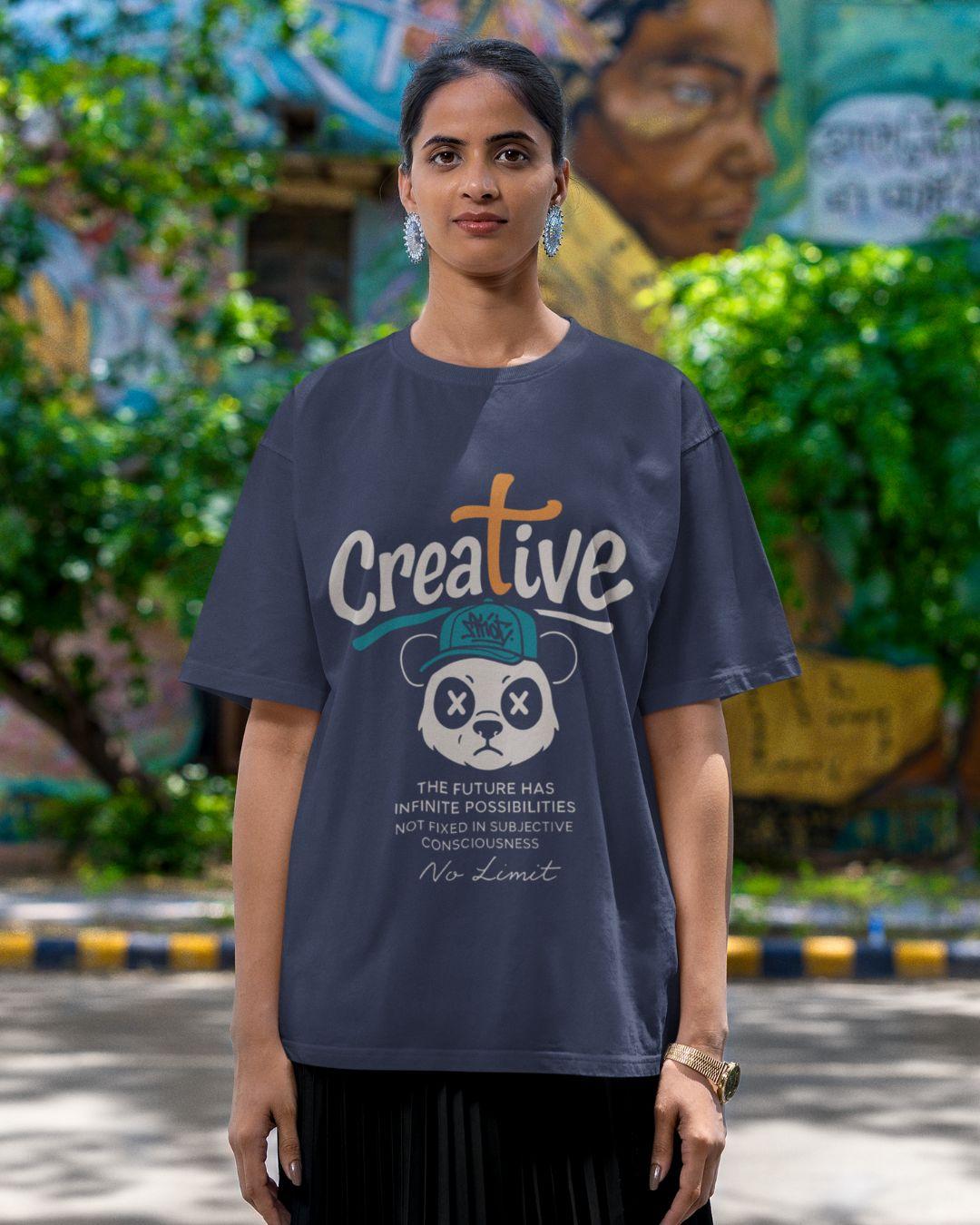 Creative Unisex Oversized T-Shirt