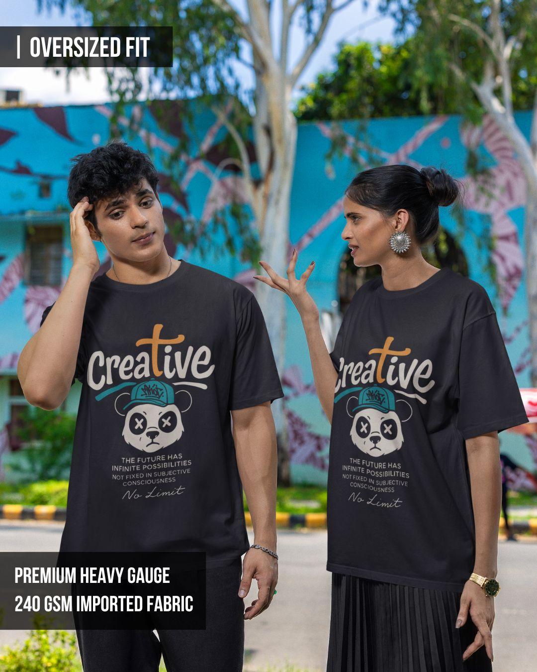 Creative Unisex Oversized T-Shirt