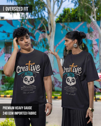 Creative Unisex Oversized T-Shirt