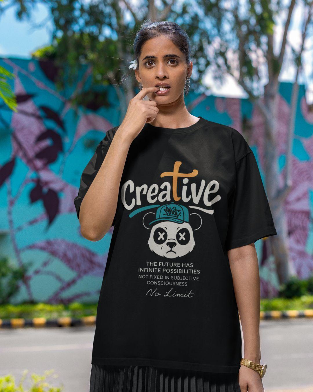 Creative Unisex Oversized T-Shirt