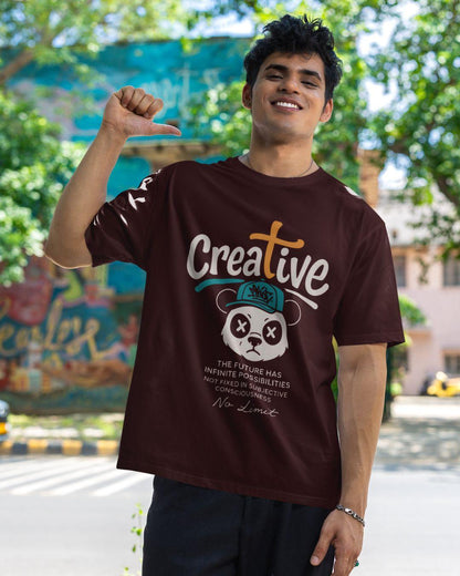 Creative Unisex Oversized T-Shirt