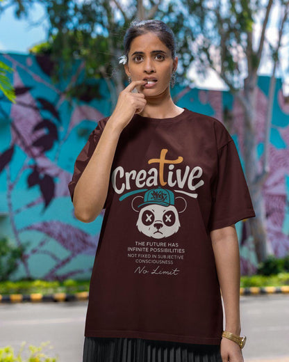 Creative Unisex Oversized T-Shirt