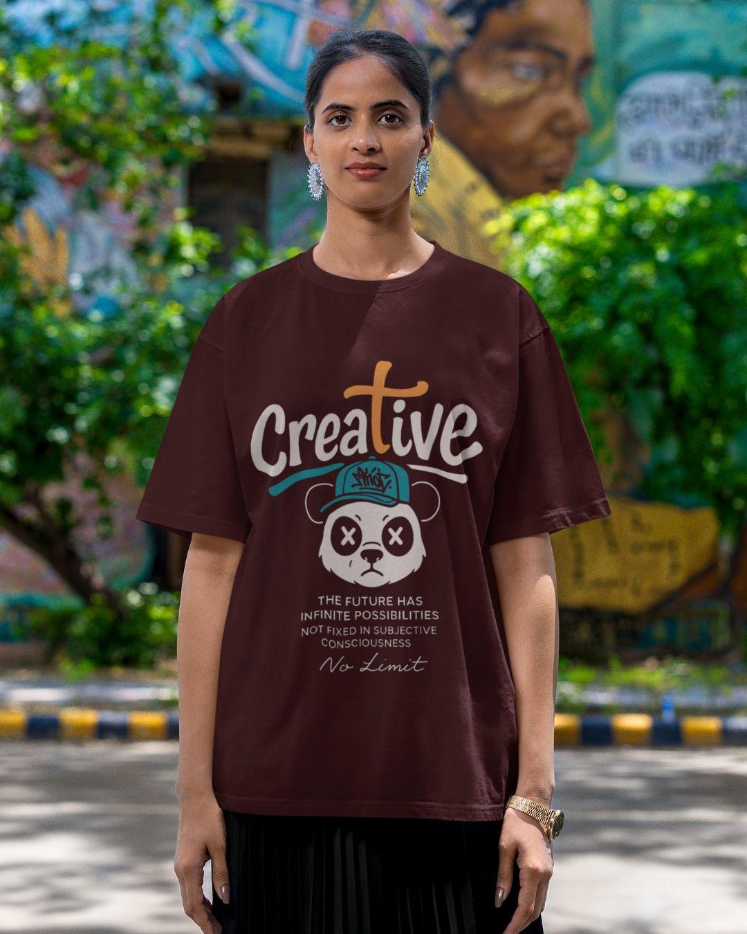 Creative Unisex Oversized T-Shirt
