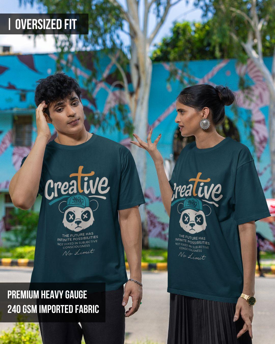 Creative Unisex Oversized T-Shirt