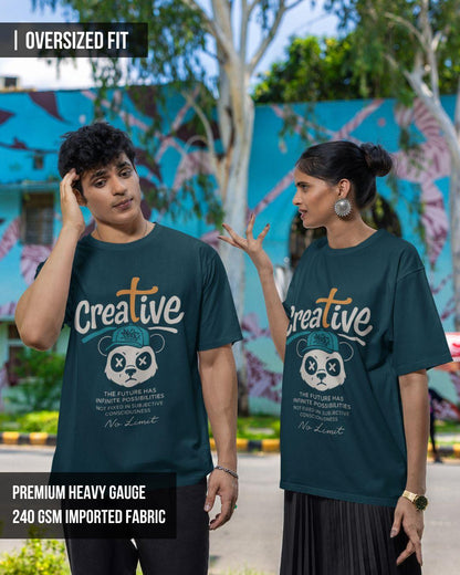 Creative Unisex Oversized T-Shirt