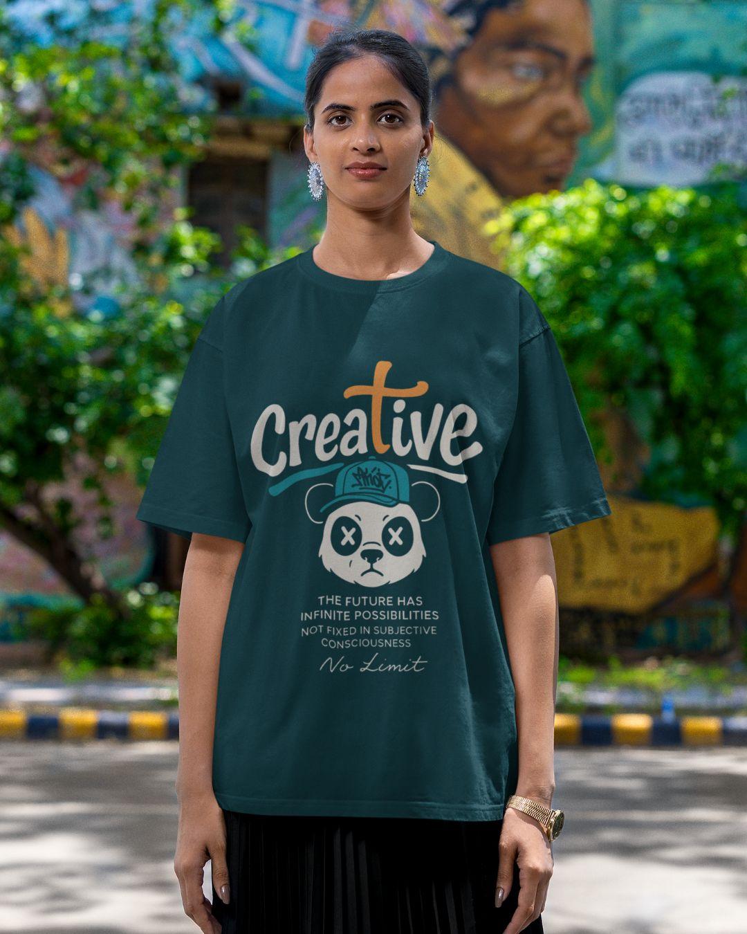 Creative Unisex Oversized T-Shirt