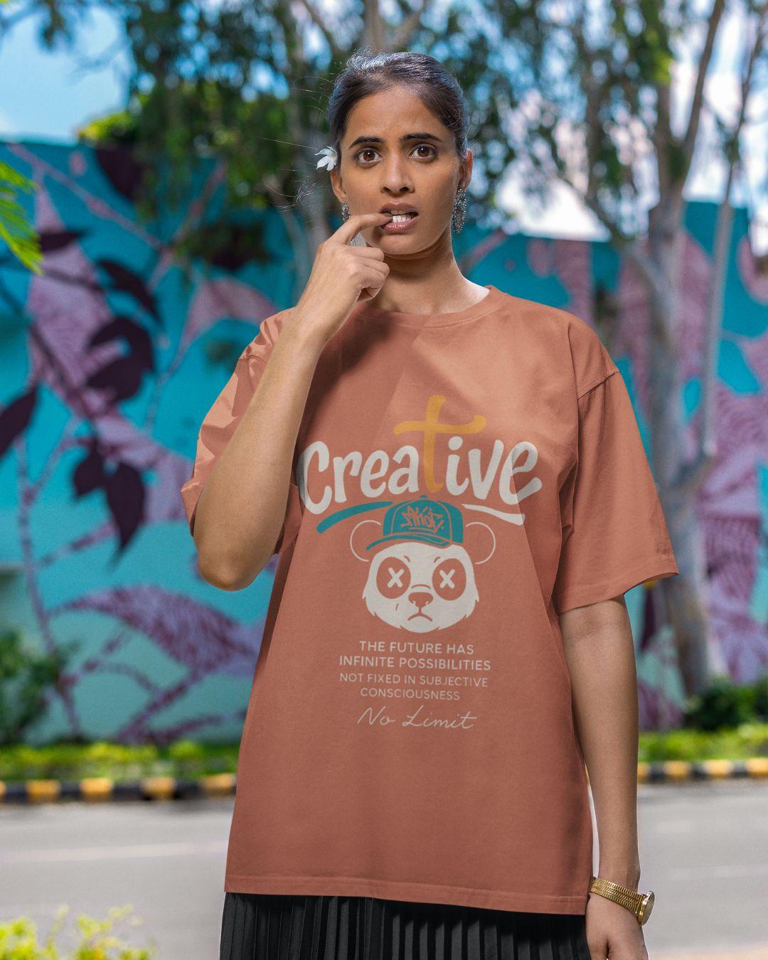 Creative Unisex Oversized T-Shirt