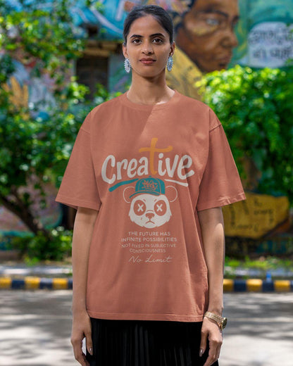 Creative Unisex Oversized T-Shirt