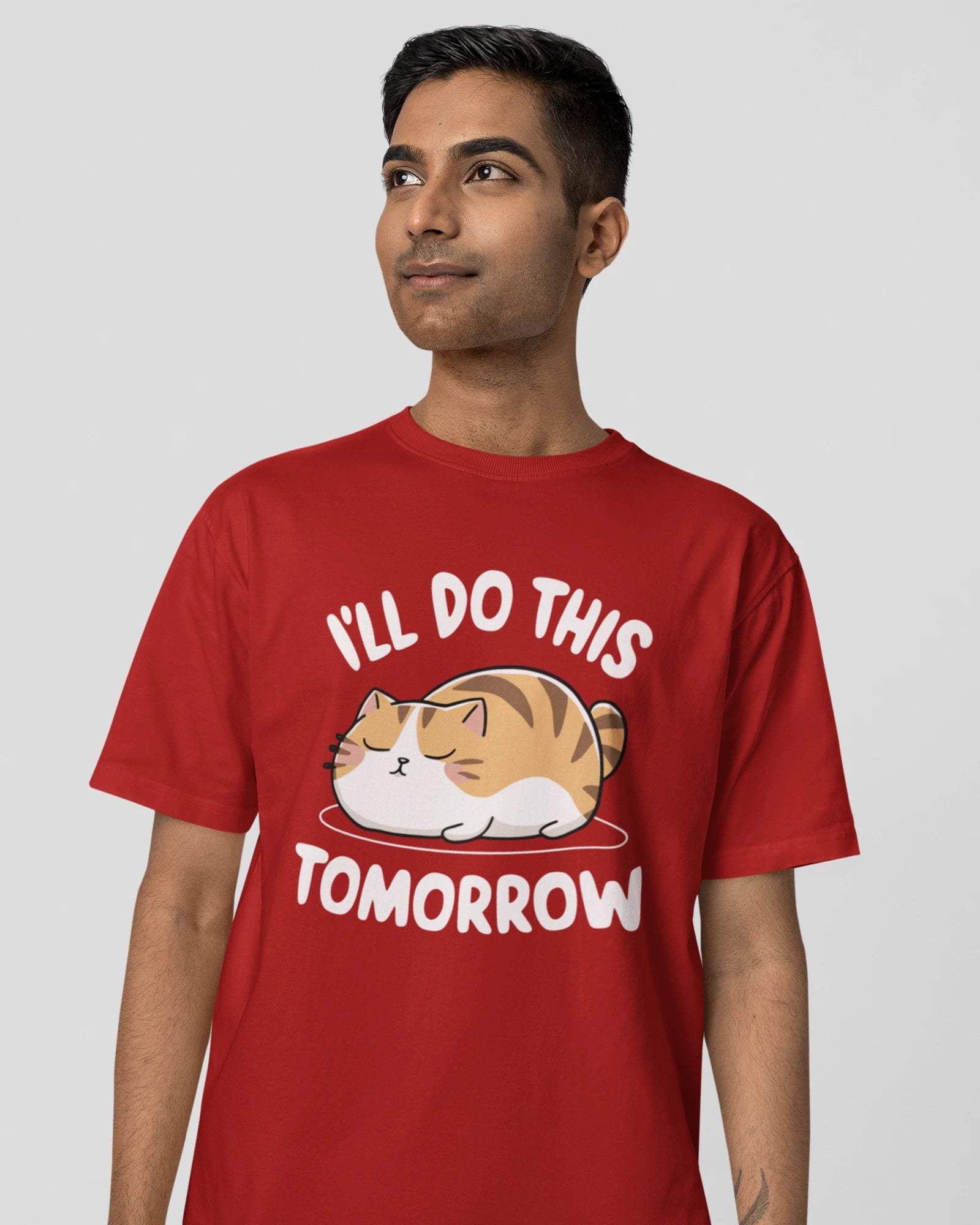 Tomorrow Unisex Oversized Tshirt - zenrobe- Red-XXL- 799.00