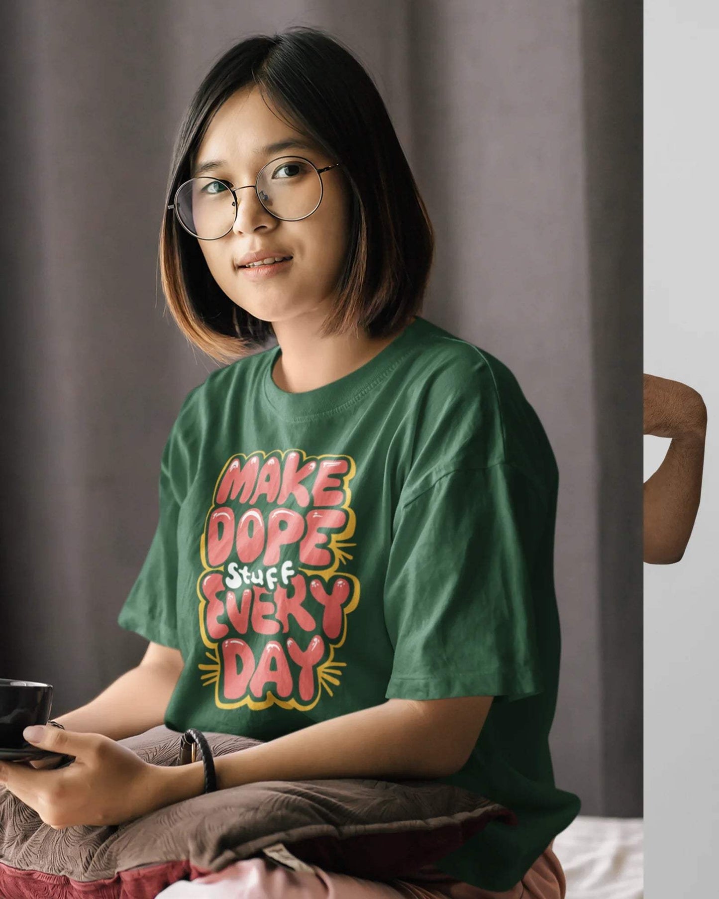 Dope Stuff Unisex Oversized Tshirt - zenrobe- - 