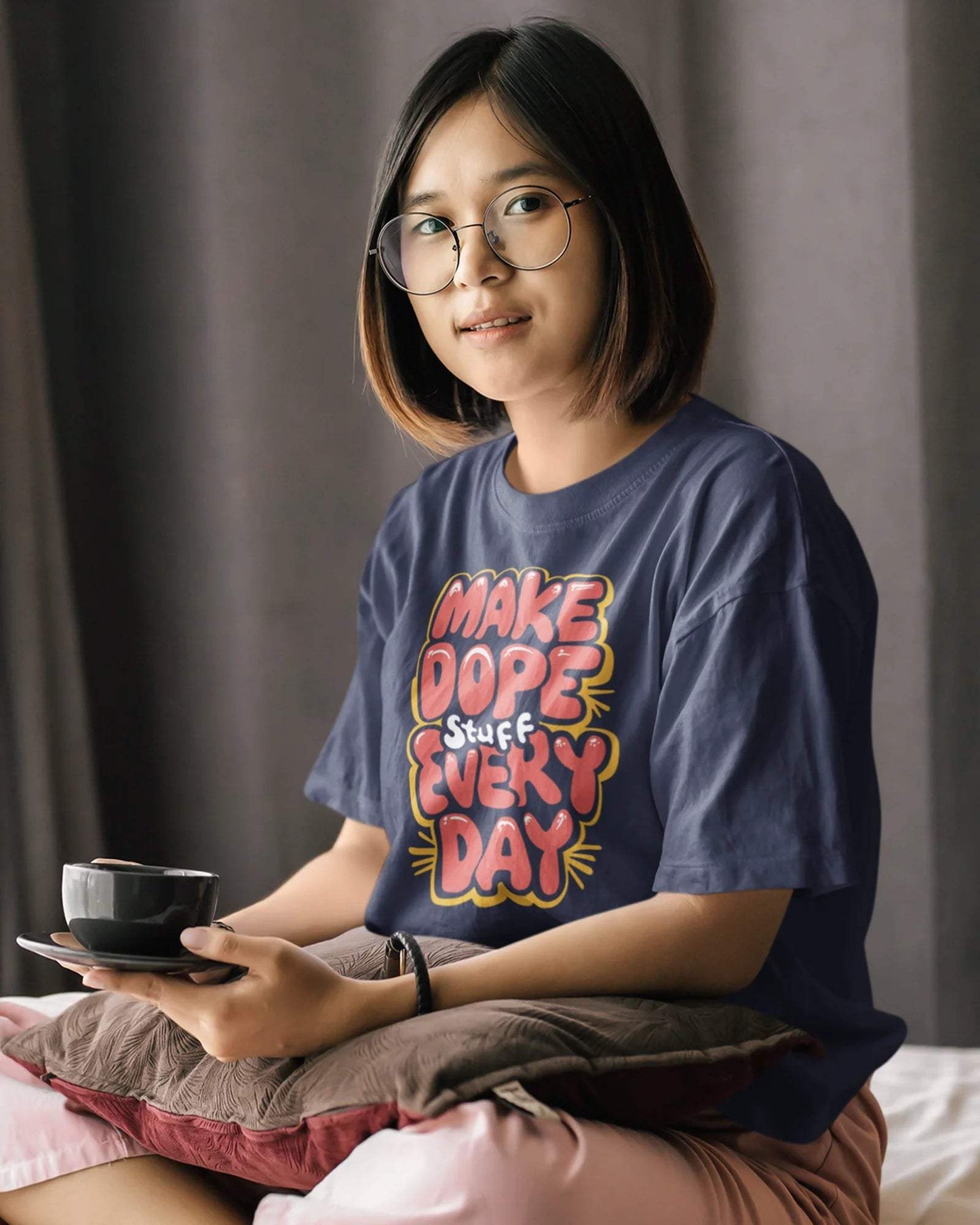 Dope Stuff Unisex Oversized Tshirt - zenrobe- - 