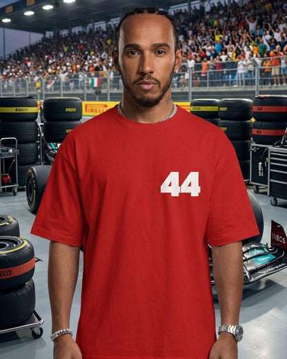 F1 Hamilton 44 Unisex Oversized T-Shirt - -