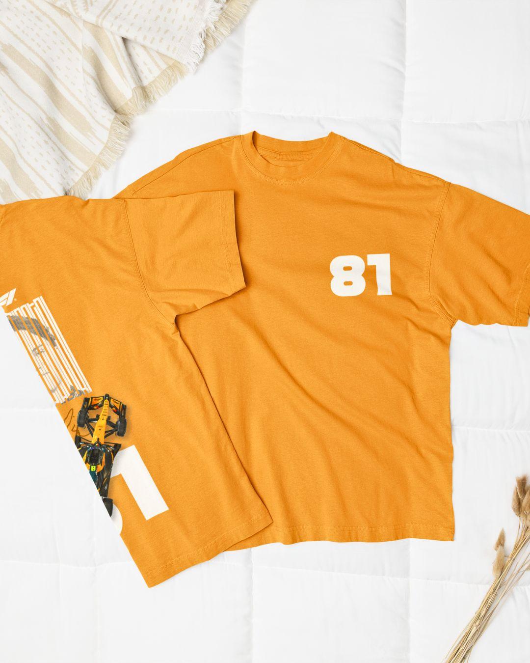 F1 Oscar Piastri 04 Unisex Oversized T-Shirt - -