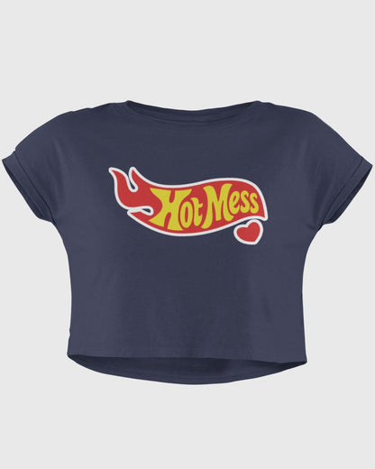 Hot Mess Crop Top - -