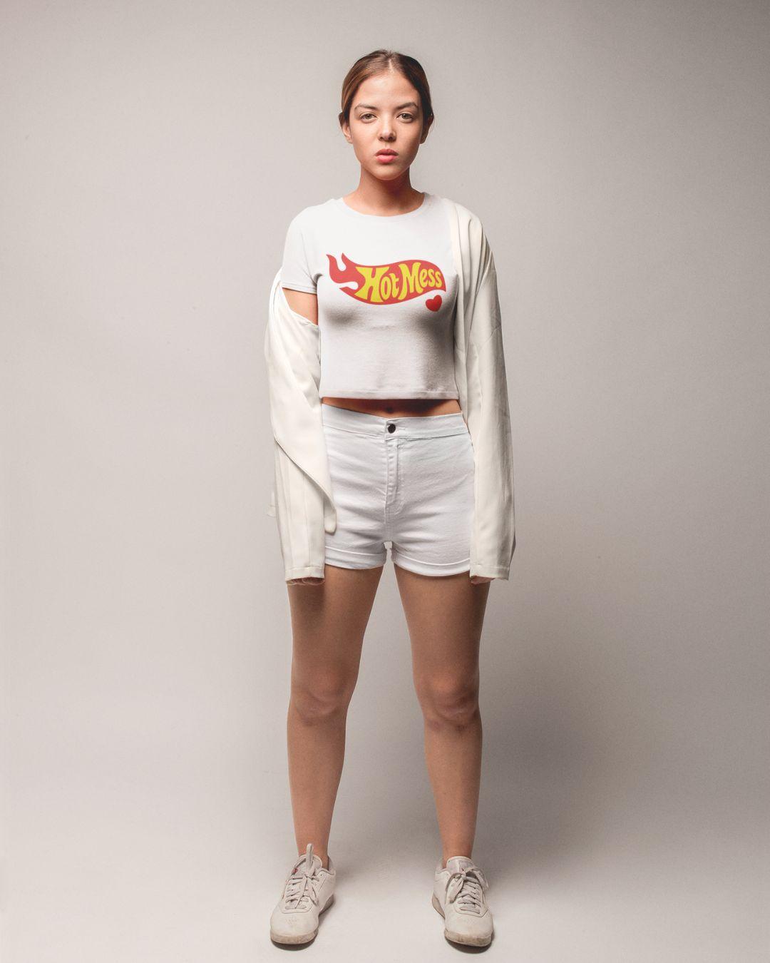 Hot Mess Crop Top - -