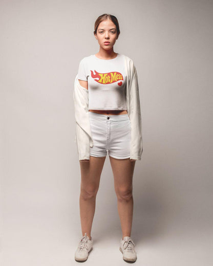 Hot Mess Crop Top - -