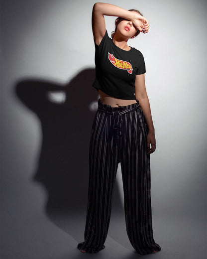 Hot Mess Crop Top - -