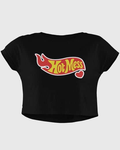 Hot Mess Crop Top - -