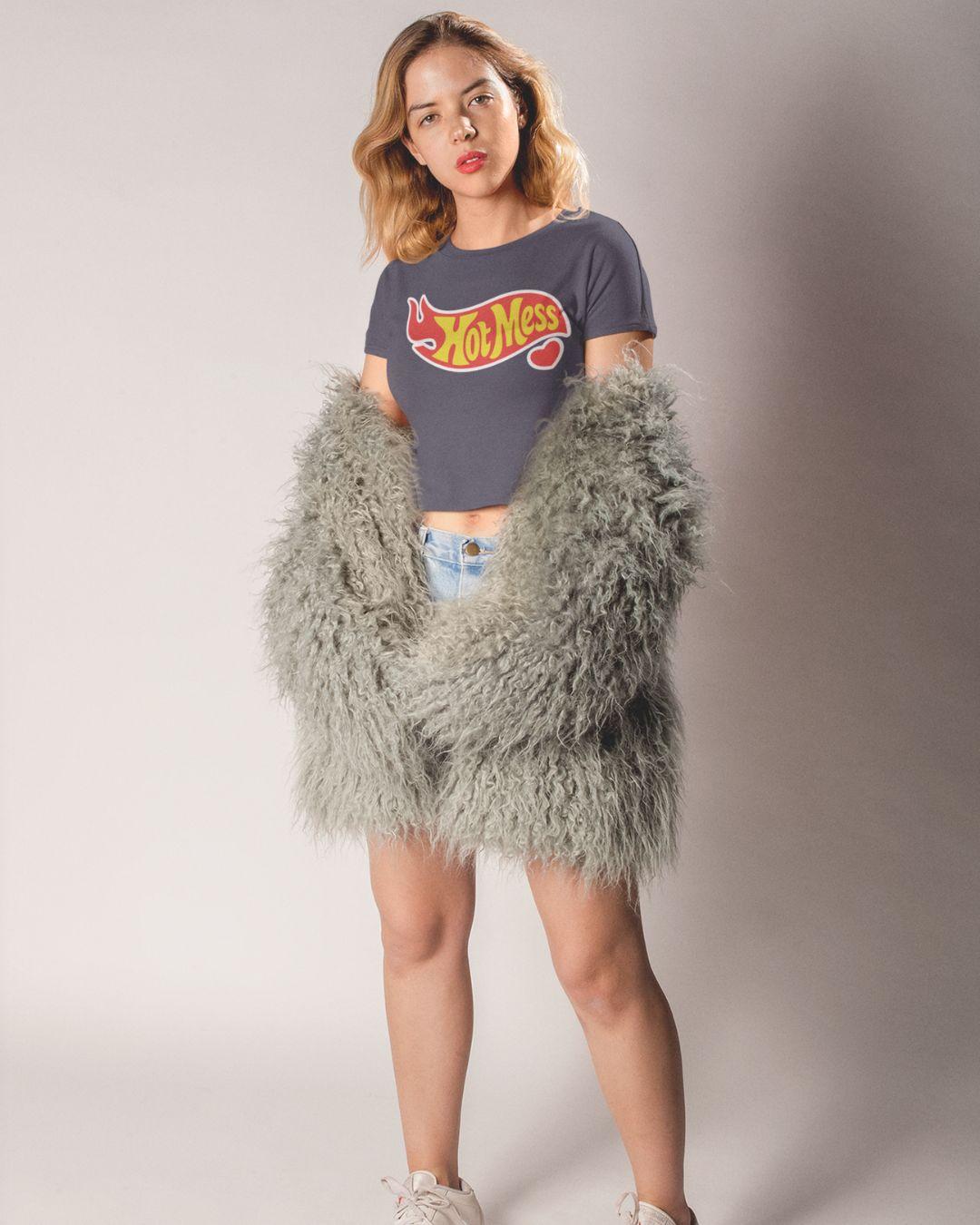 Hot Mess Crop Top - -