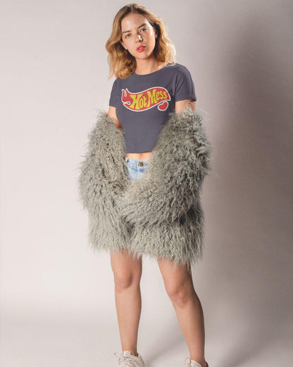 Hot Mess Crop Top - -